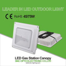 Posto de gasolina da luz do dossel do diodo emissor de luz de SNC que ilumina a iluminação da garagem de estacionamento 75w